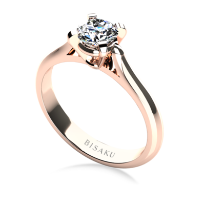 Zásnubní prsten růžové zlato Joelle