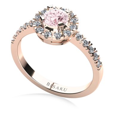 Zásnubní prsten růžové zlato MylaPink