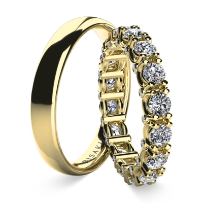 Eheringe Gelbgold Leander